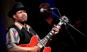 Foto Bock en Blues festival Almelo