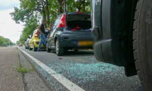 Foto Kettingbotsing Gronausestraat