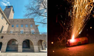 Gemeentehuis Vuurwerk