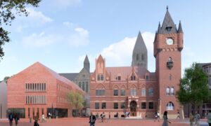 Gronau Rathaus impressie Bahnhoffstrasse Nattler Architekten