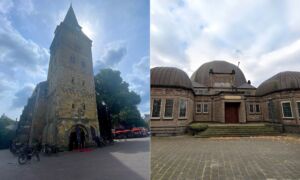 Grote Kerk foto 1 Twente en synagoge Enschede beeld Google Streetview