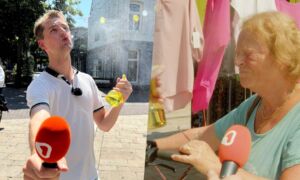 Hitte te lijf met plantenspuit in Enschede