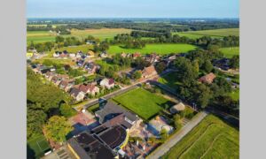 Hoge Hexel vanuit de lucht