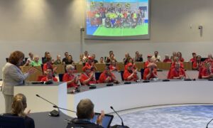 Huldiging G sporters