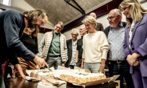 Huttenkloas cast taart