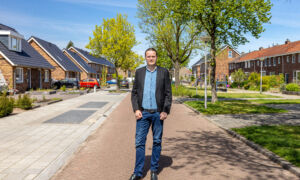 Jimme Nordkamp: 'Diversiteit aan woningen in de Julianastraat'.