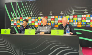 John van den brom younes taha richard peters persconferentie fc twente fc thun 2026