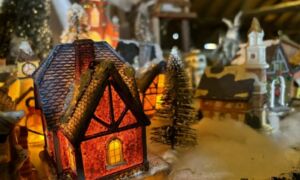 Kerstexpositie in Steenfabriek De Werklust