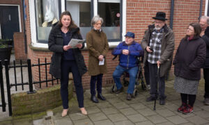 Klaske Thiadens - Henk Thiadens - struikelsteen