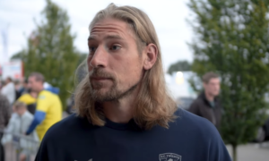 Lars Unnerstall tijdens voorbereiding FC Twente 1 Twente