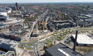 Luchtfoto Enschede beeldbank Zuiderval Alphatoren Haaksbergerstraat Getfert