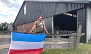 Melkveehouder Bart Leferink