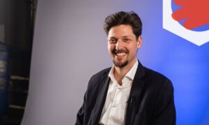 Michiel van Staaveren SP Gemeenteraadsverkiezingen 2026 LOGO