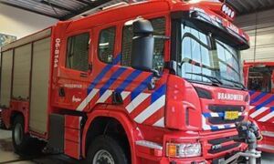 Natuurbrandvoertuig brandweer