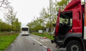 Ongeluk Hengelosestraat stadsbus Dennis Bakker