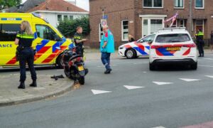 Ongeluk met fietser Laaressingel 28082025