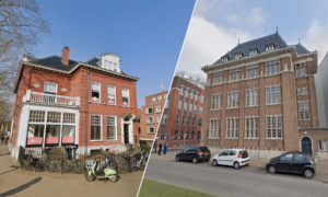 Oude ESV en AMRO Bank locaties Enschede Google Streetview 2