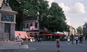 Oude Markt Ernst Bergboer fontein