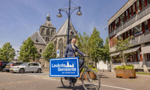 Patrick Welman op de fiets