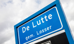 Plaatsnaambord De lutte 1