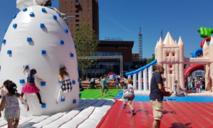 Springkussenfestival Van Heekplein