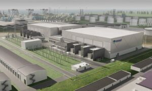 Tennet converterstation artist impression