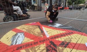 Thumbnail vloerschilderingen Korte Hengelosestraat