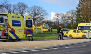 Trauma helikopter ingezet Glanerbrugsestraat Dennis Bakker Newsunited