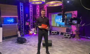 WAK bij 1 Twente presentator Foks Workel