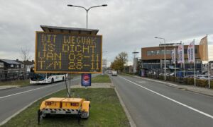 Werkzaamheden burgemeester Raveslootsingel