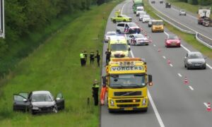 A35 aanrijding