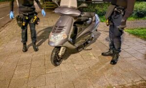 scooter - politie