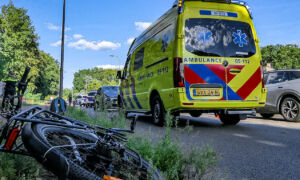 ambulance - ongeval - fietser