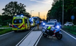 Oostweg aanrijding fietser