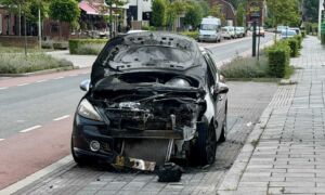 Wierden autobrand
