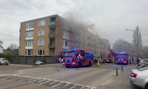 Brand flat Almelo 11 april