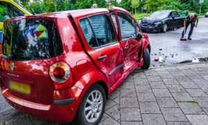 Aanrijding Enschede kenteken blur