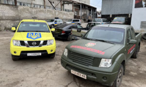 Autos voor het Oekraïnse leger