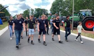 Boeren protest twence rtv oost