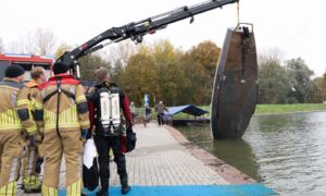 Bootje gezonken Almelo