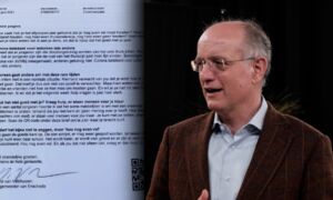 Brief Onno van Veldhuizen