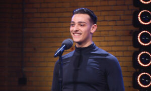 Sem Icin tijdens zijn auditie