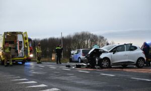 Aanrijding afrit N36 Almelo-Noord/Vriezenveen 15 januari 2026
