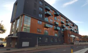 Eschmarkerpoort appartementen door de woonplaats