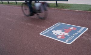 Fietsstraat Ernst Bergboer