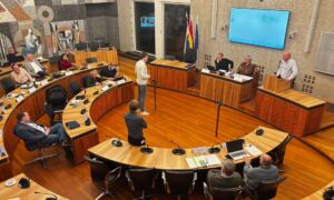 Foto raad afvaldebat