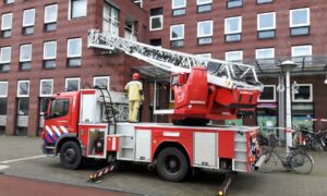 Hoogwerker brandweer