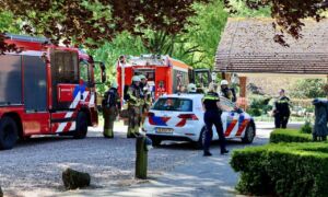 Brand in hotel de Lutte