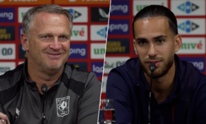 John van den brom ramiz zerrouki persconferentie fc twente fk qarabag