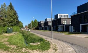 Luttermolenveld beek en woningen 1